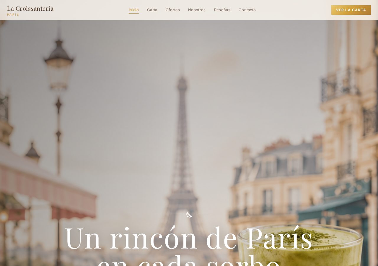 Web de La Croissanteria París
